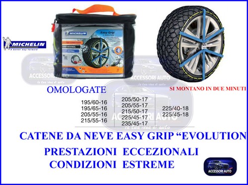 Catene neve michelin easy - da,